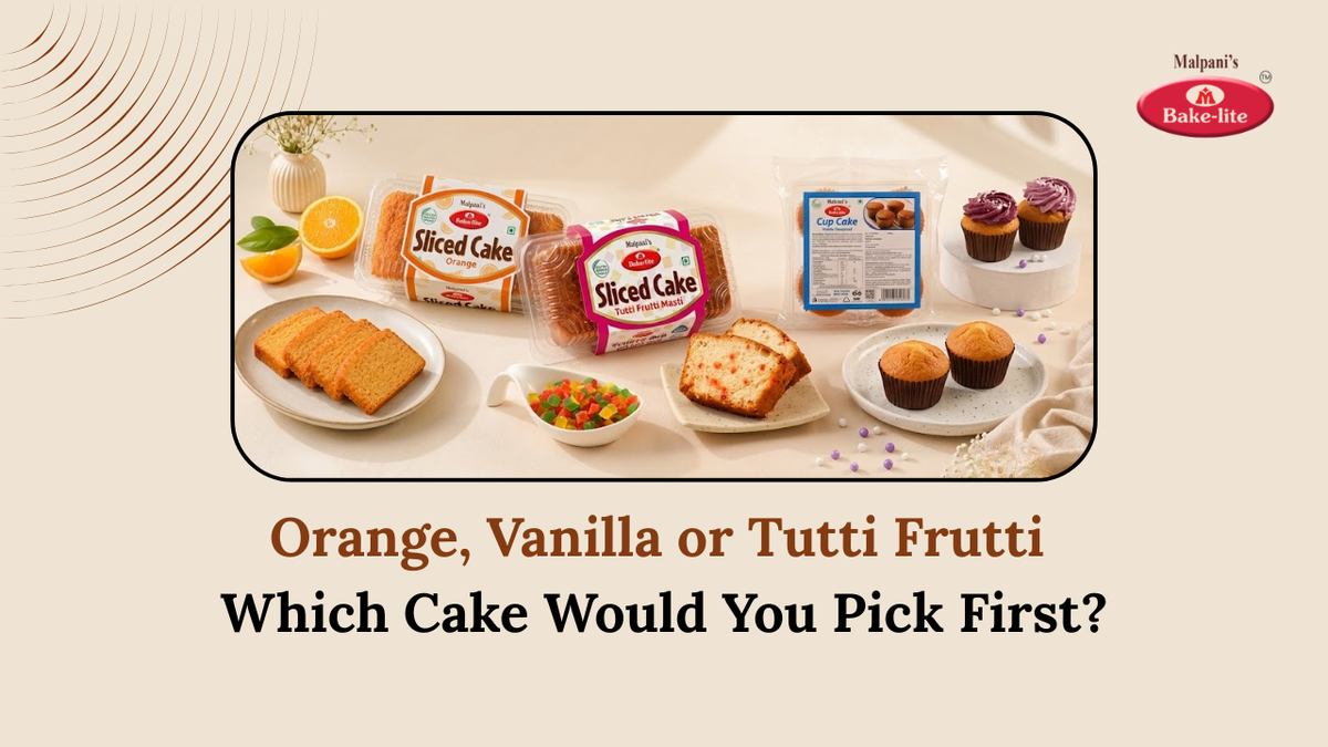 Orange, Vanilla or Tutti Frutti: Which Cake Would You Pick First?