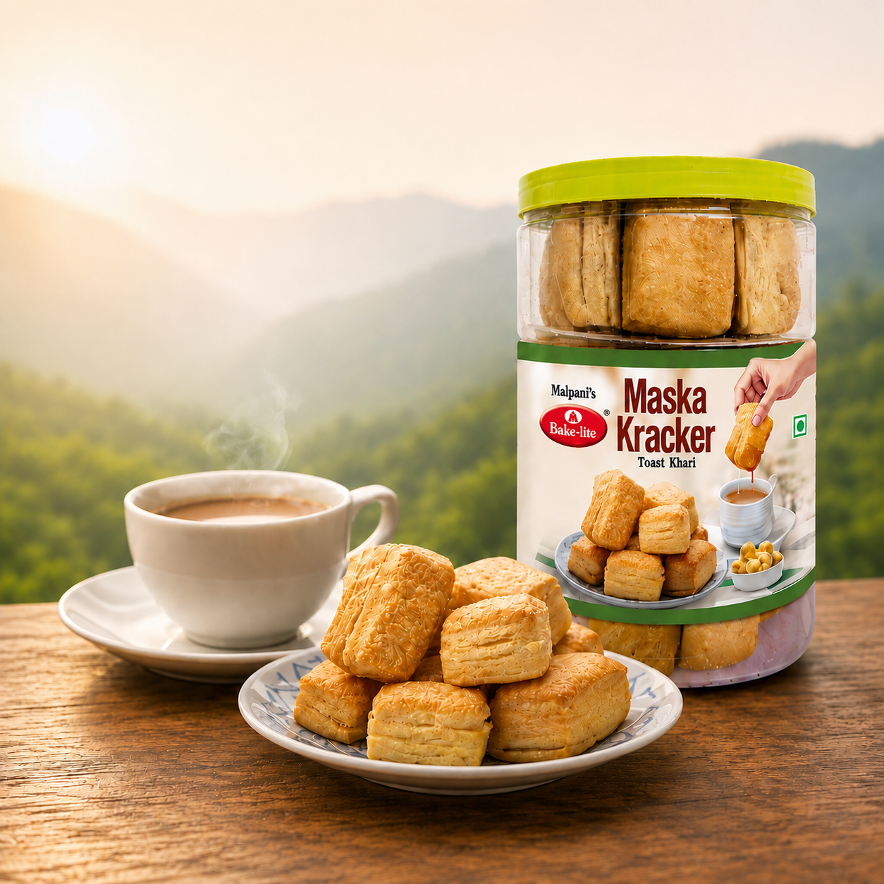 Maska Kracker - Toast Khari Jar