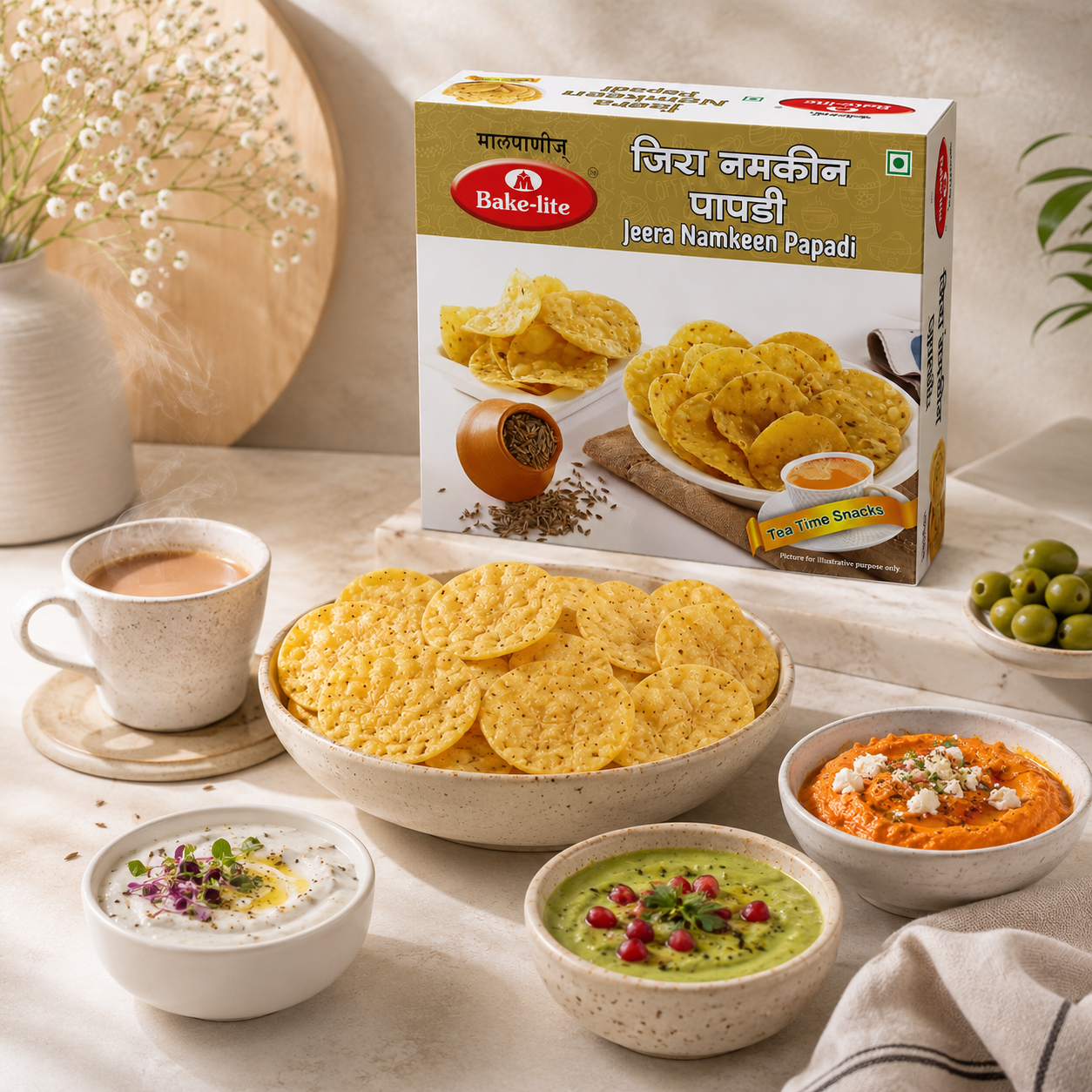 Jeera Namkeen Papdi