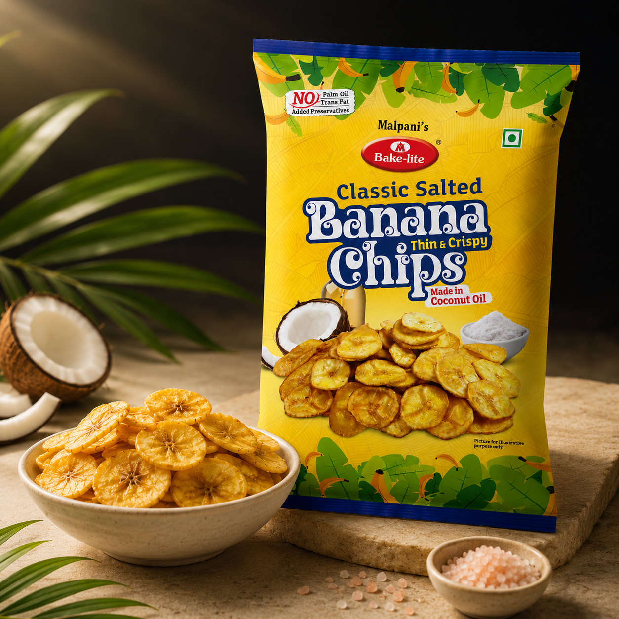 Classic Salted Banana Chips