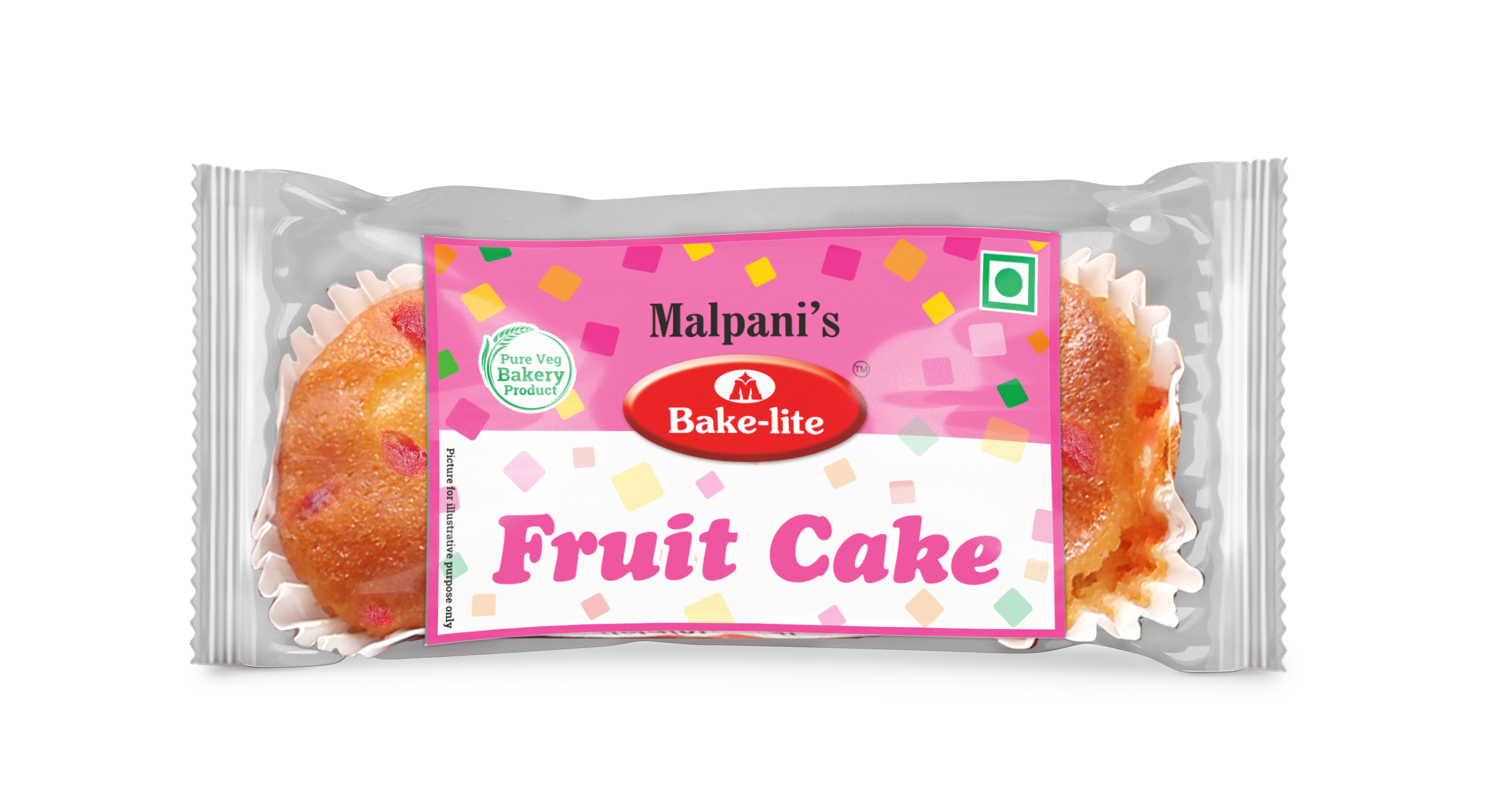 Tutti Frutti Cake (10 Pcs)