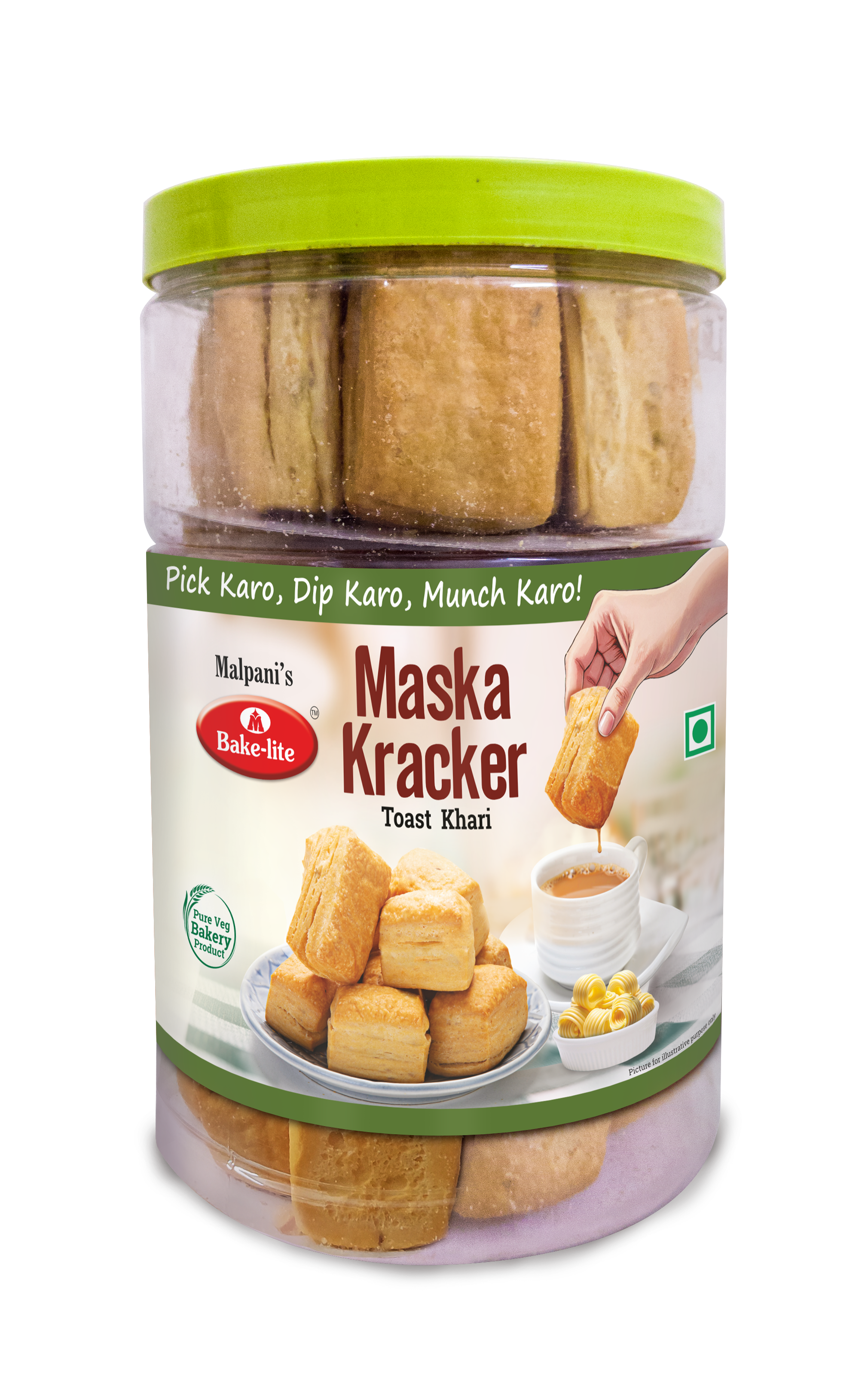 Maska Kracker - Toast Khari Jar