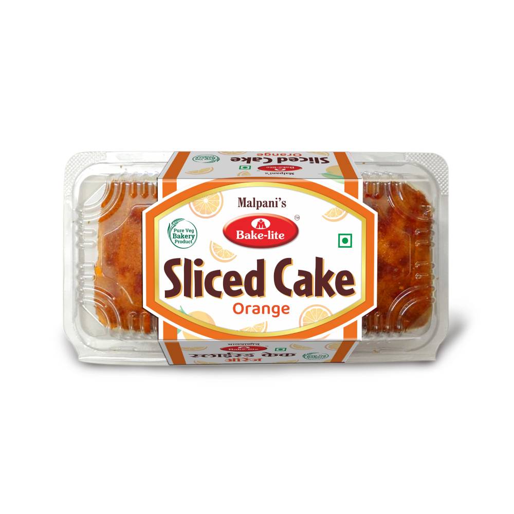 Sliced Cake Orange
