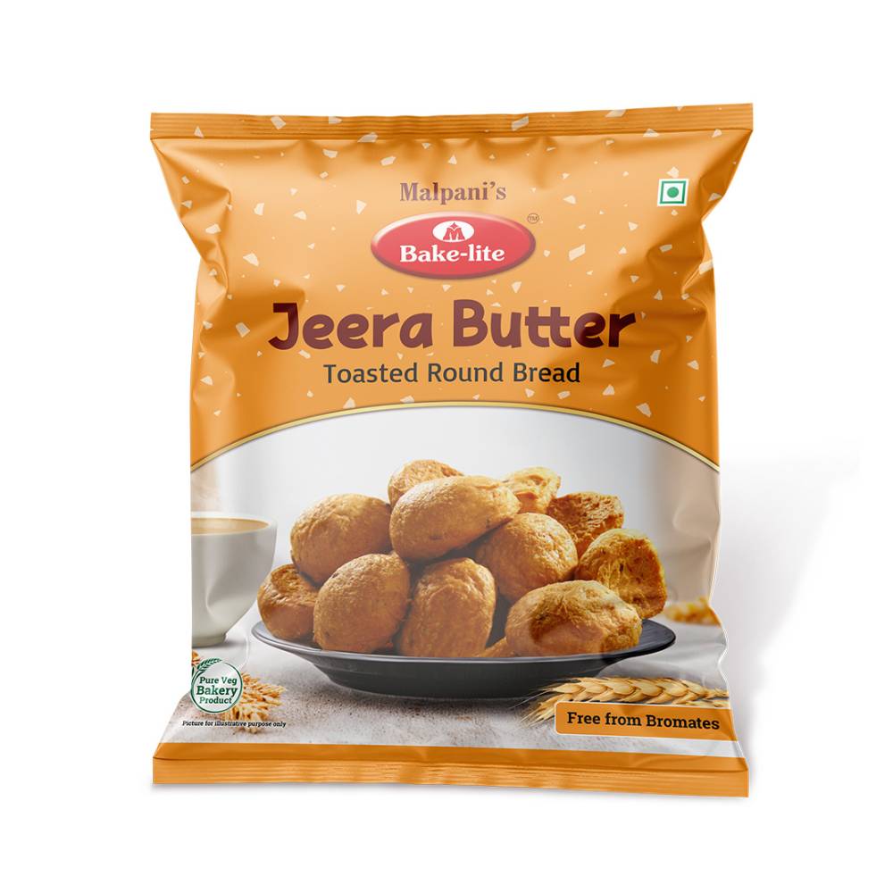 Jeera Butter (Toasted Round Bread)