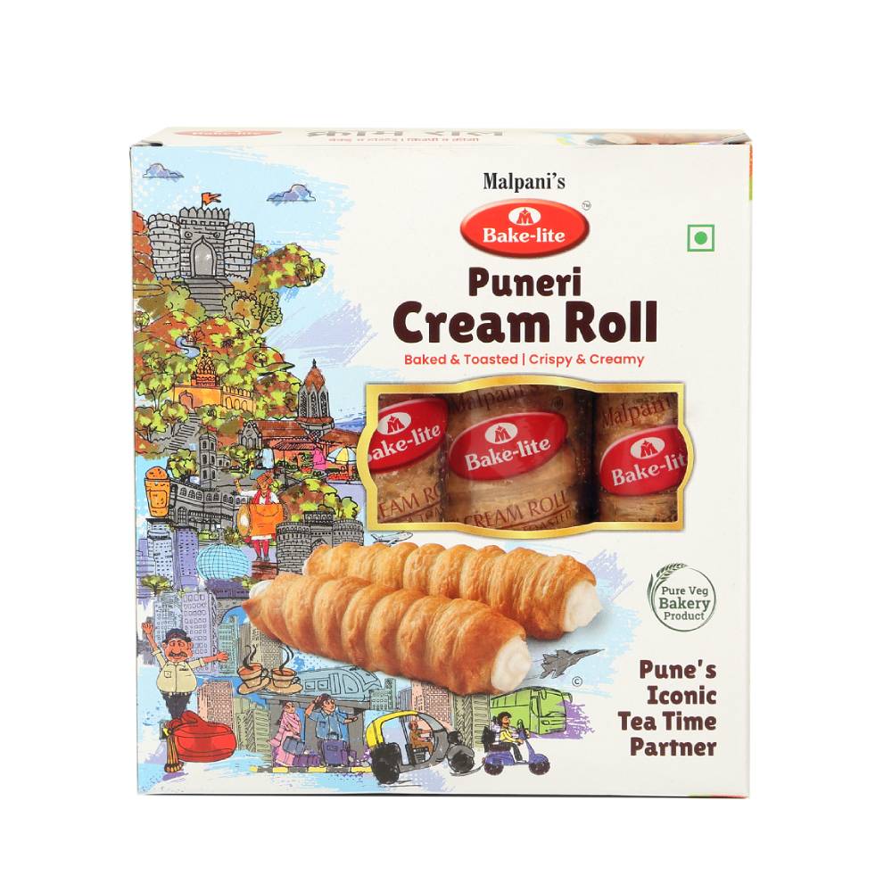 Cream Roll 4 Pcs