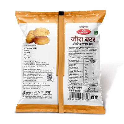 Jeera Butter (Toasted Round Bread) 200G